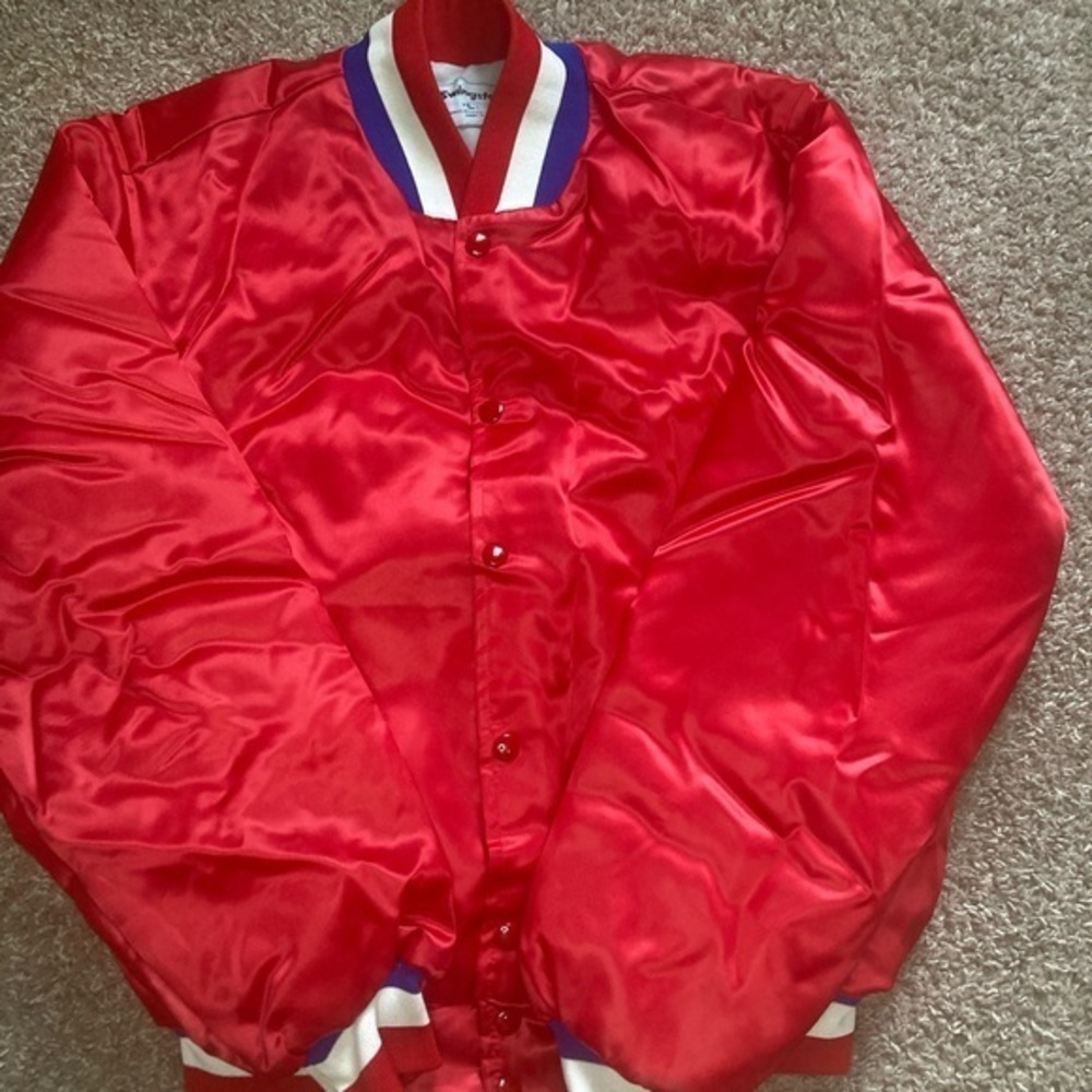 Vintage 80’s Satin Swingster Northwest Celtics Jacket Size Large